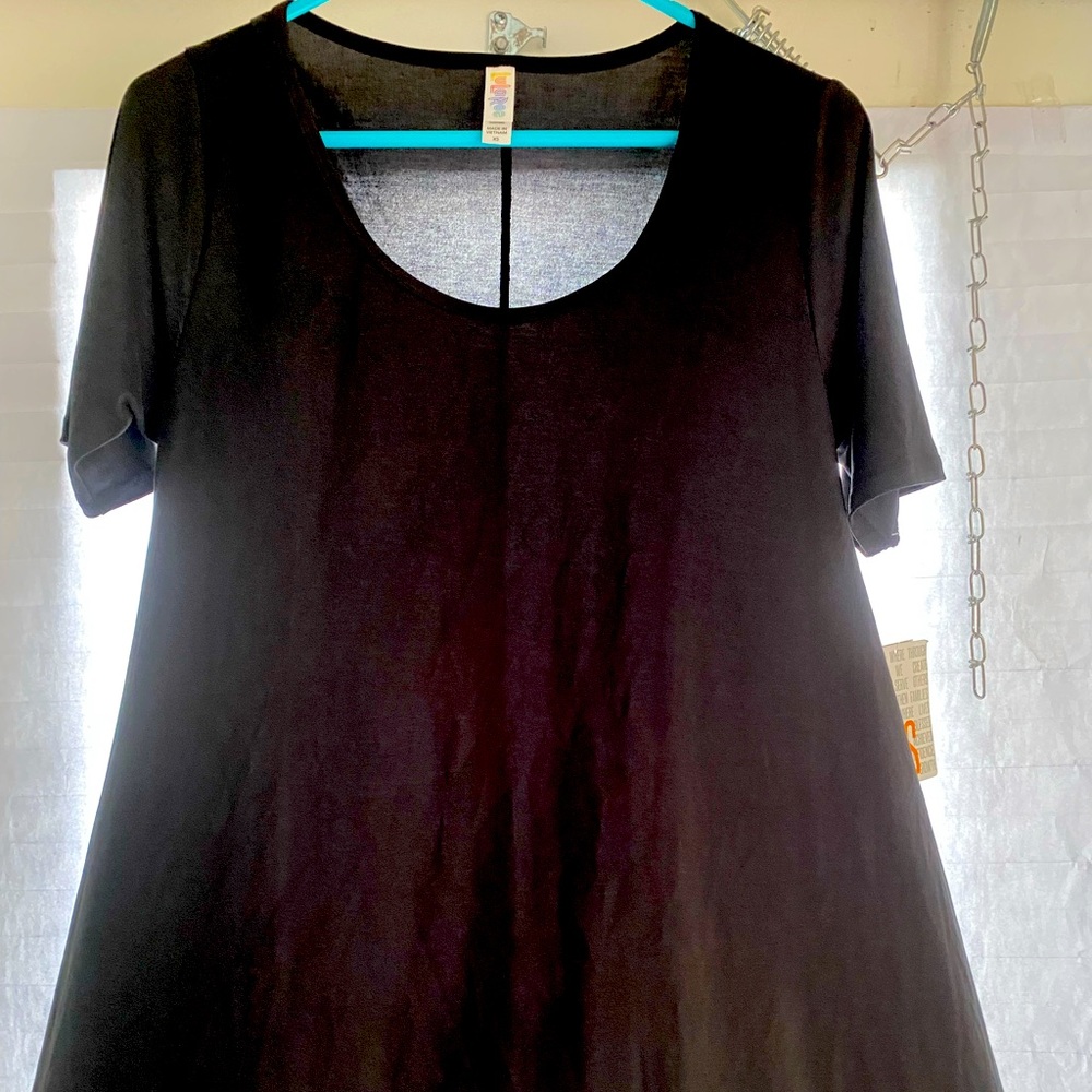 Lularoe Black Perfect T with tags